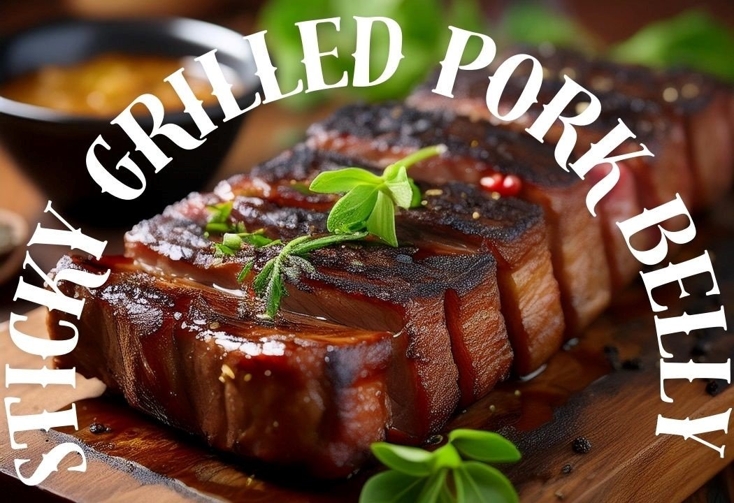 The Best Sticky Grilled Pork Belly Recipe