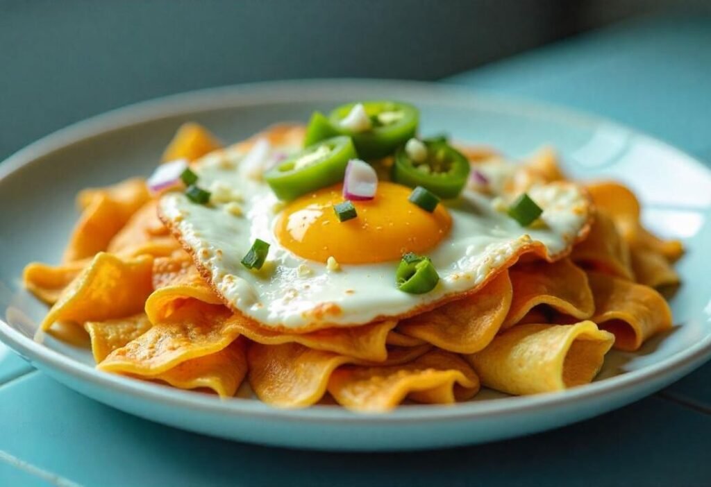 Chilaquiles with Eggs