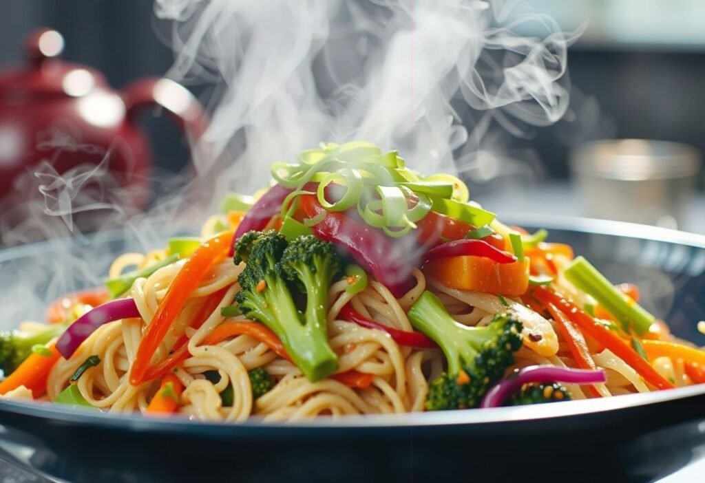 Stir Fry Shirataki Noodles