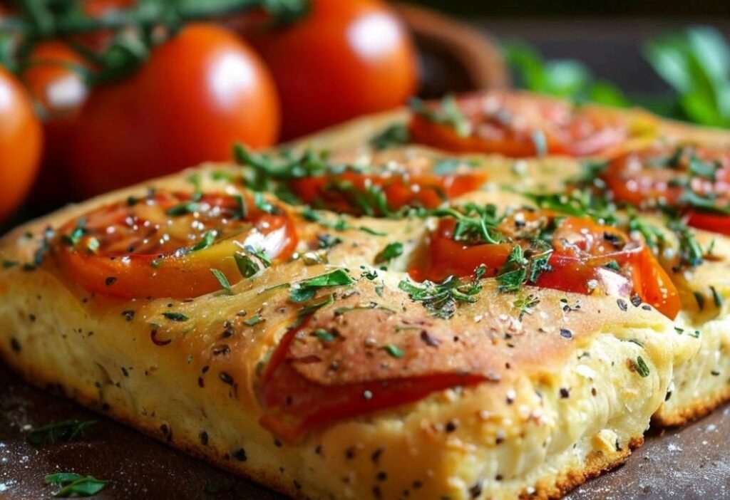 Semary Tomato Focaccia Bread