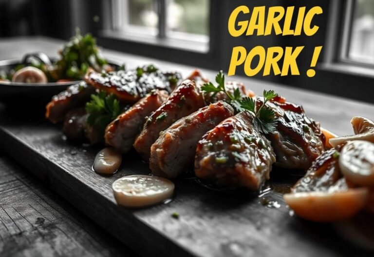 Garlic Pork Bites