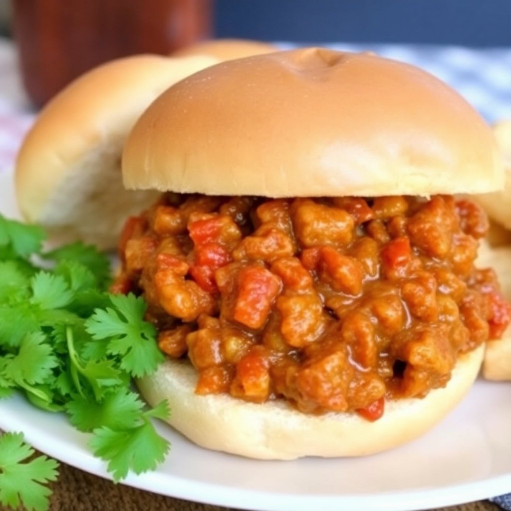 Chicken Gumbo Sloppy Joes: Quick & Flavorful Delight
