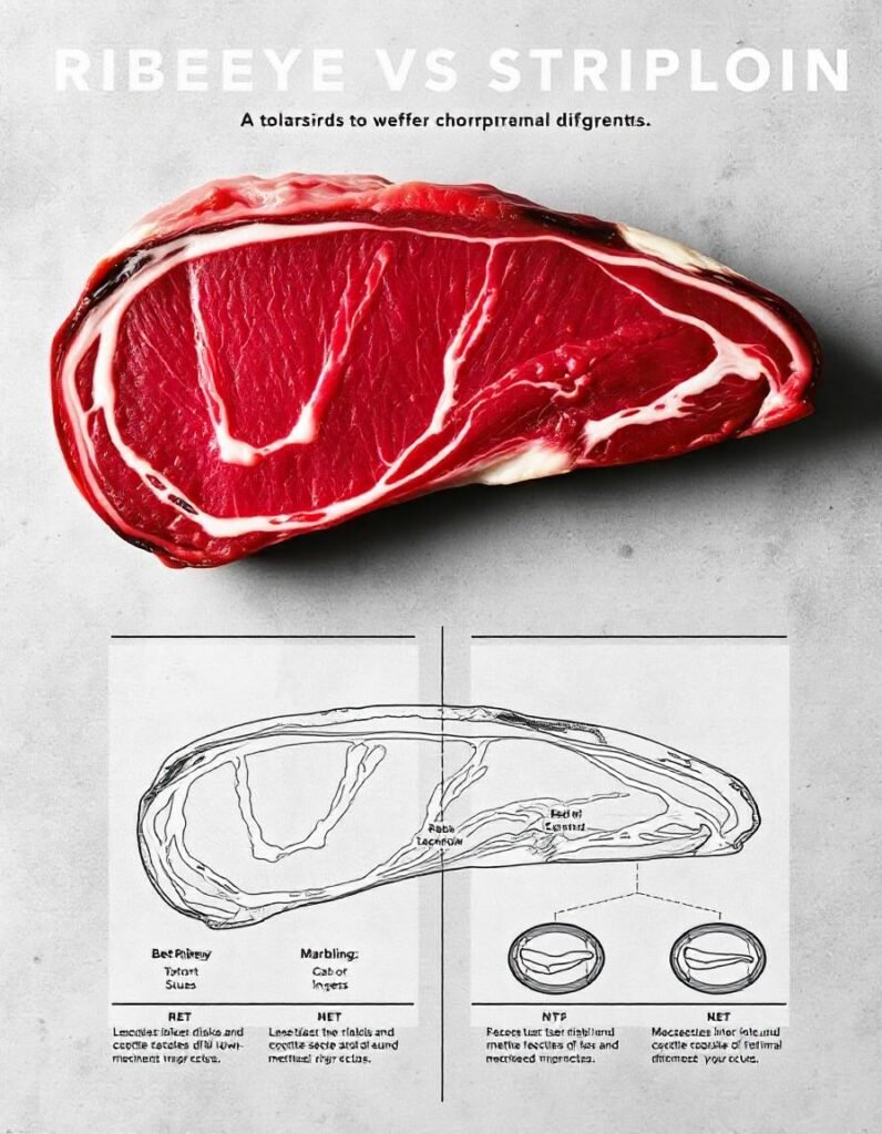 Ribeye vs Striploin: Key Differences Explained