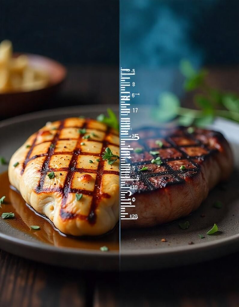 Chicken vs Steak Which Has More Protein