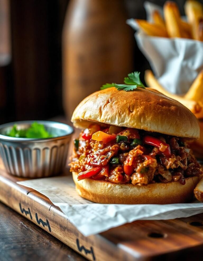 Chicken Gumbo Sloppy Joes: Quick & Flavorful Delight